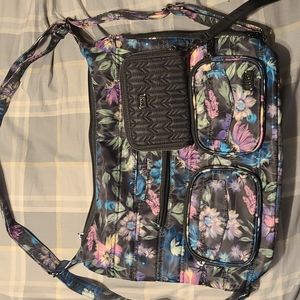 Lug bloom black zipliner and black rodeo wallet